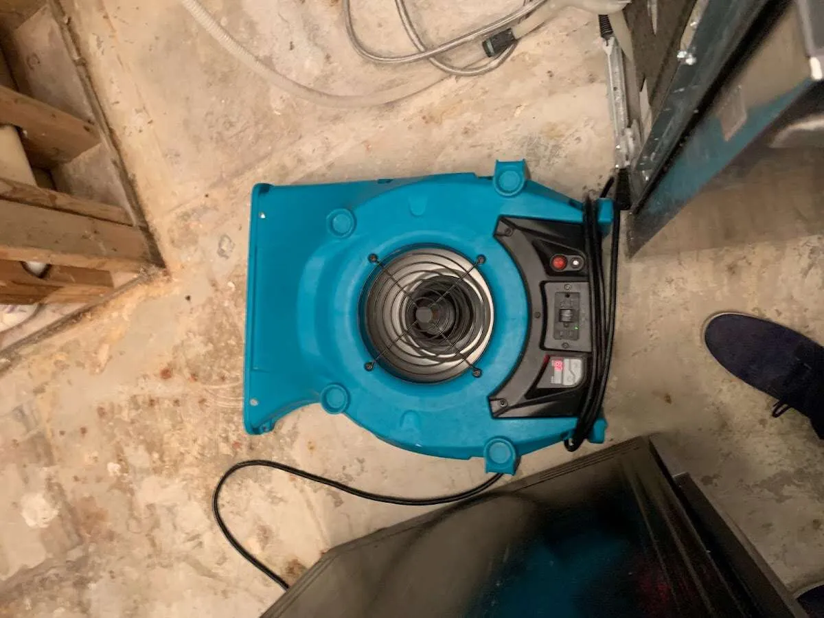 Air mover drying equipment for Mold Remediation & Removal in Dobbs Ferry